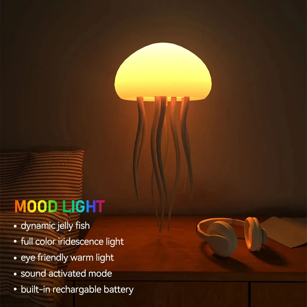 Jellyfish Cartoon LED Nihgt Light
